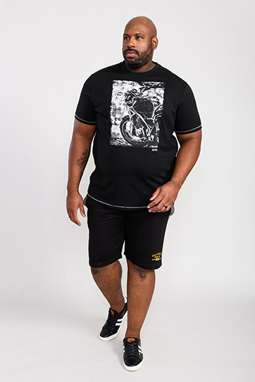 Sport, Camisetas M. Corta, 112103, NEGRO