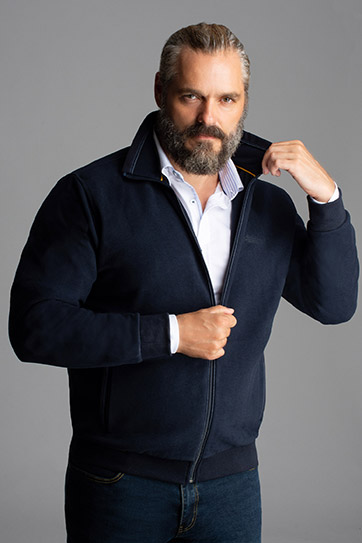 Punto, Chaquetas, 112368, MARINO