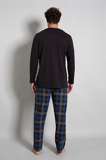 Homewear, Pijama M. Larga, 112378, MARINO