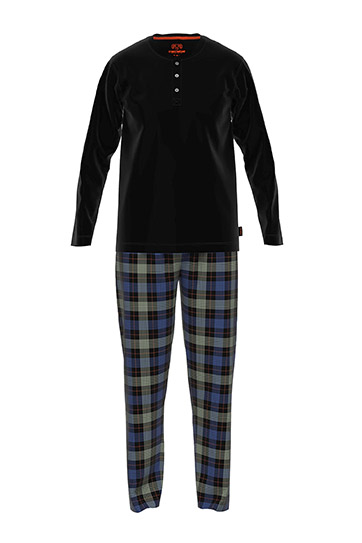 Homewear, Pijama M. Larga, 112378, MARINO