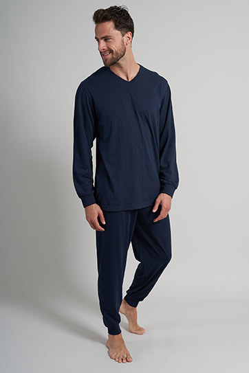 Homewear, Pijama M. Larga, 112456, MARINO