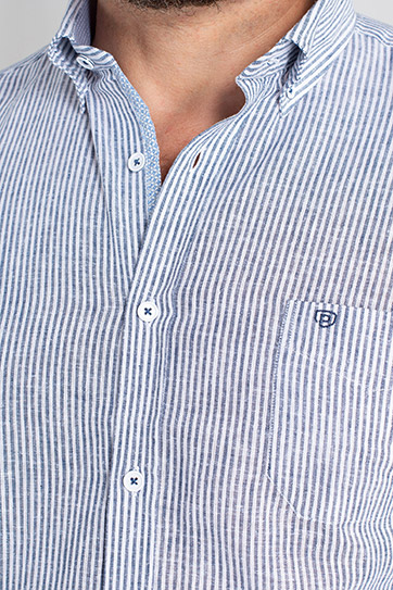 Camisas, Sport Manga Corta, 112600, MARINO