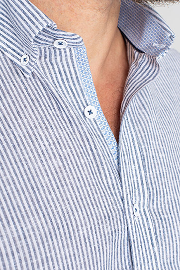 Camisas, Sport Manga Corta, 112600, MARINO