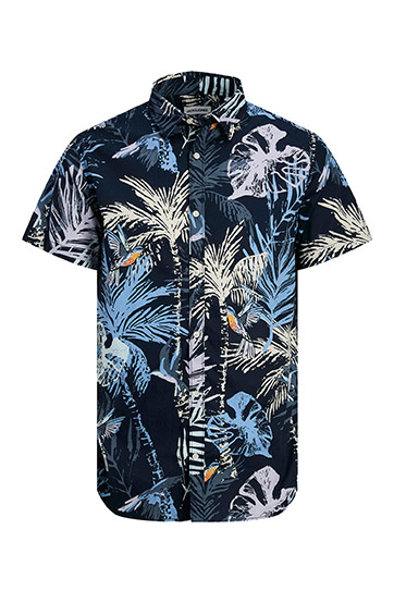 Camisas, Sport Manga Corta, 112781, MARINO