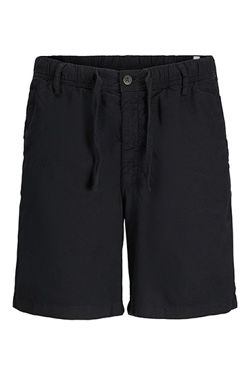 Pantalones, Bermudas, 112809, NEGRO