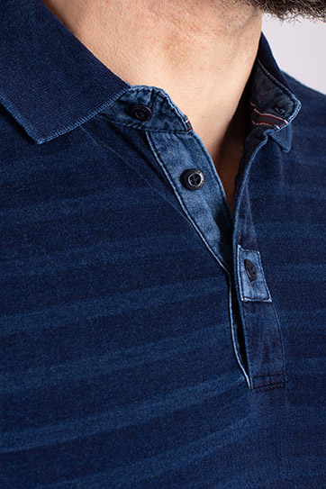 Sport, Polos M. Larga, 112818, INDIGO