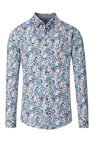 Camisas, Sport Manga Larga, 112894, MARINO