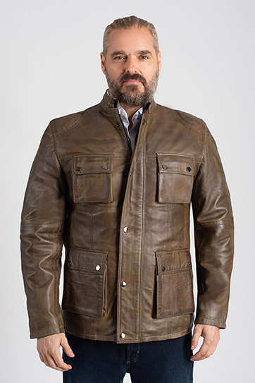 Abrigo, Chaquetones y Piel, 112973, MARRON