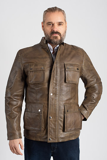 Abrigo, Chaquetones y Piel, 112973, MARRON