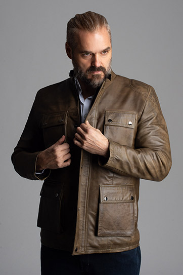 Abrigo, Chaquetones y Piel, 112973, MARRON