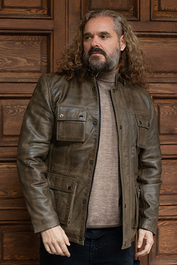 Abrigo, Chaquetones y Piel, 112973, MARRON