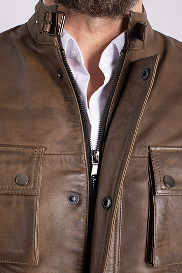 Abrigo, Chaquetones y Piel, 112973, MARRON