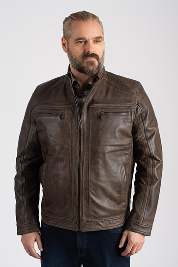 Abrigo, Chaquetones y Piel, 112974, MARRON