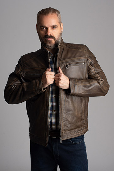 Abrigo, Chaquetones y Piel, 112974, MARRON