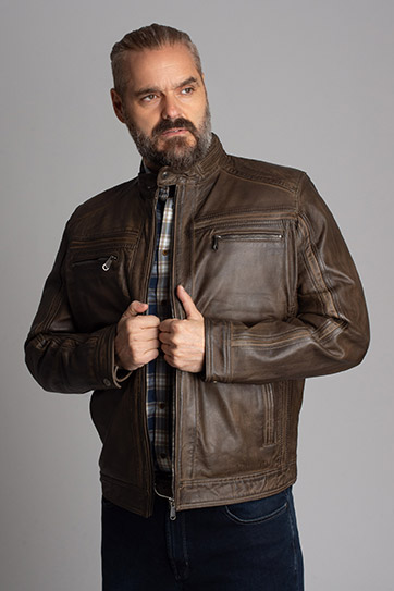 Abrigo, Chaquetones y Piel, 112974, MARRON