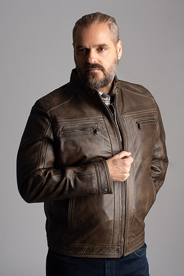 Abrigo, Chaquetones y Piel, 112974, MARRON