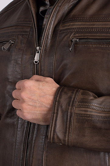 Abrigo, Chaquetones y Piel, 112974, MARRON