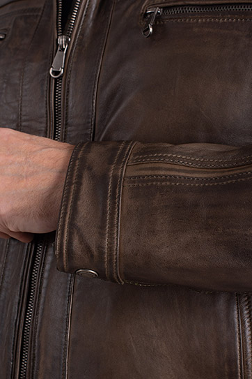 Abrigo, Chaquetones y Piel, 112974, MARRON