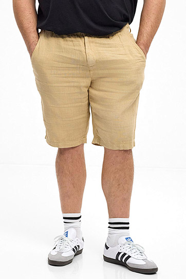 Pantalones, Bermudas, 112985, NATURAL