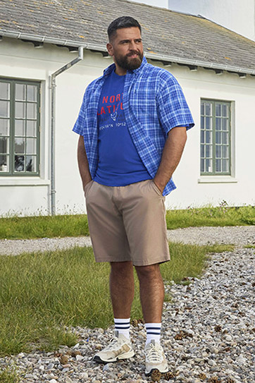 Pantalones, Bermudas, 112985, NATURAL