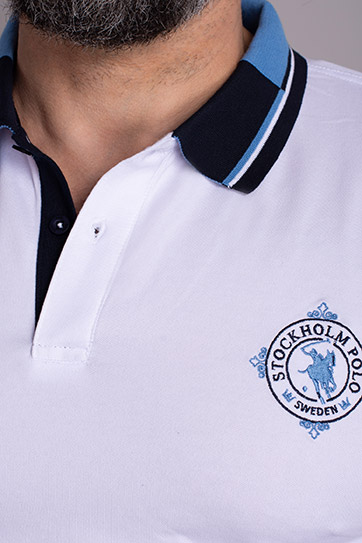 Sport, Polos M. Corta, 112994, BLANCO