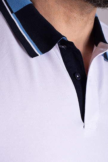 Sport, Polos M. Corta, 112994, BLANCO