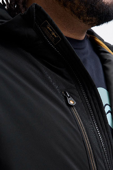 Abrigo, Chaquetones y Piel, 113023, NEGRO