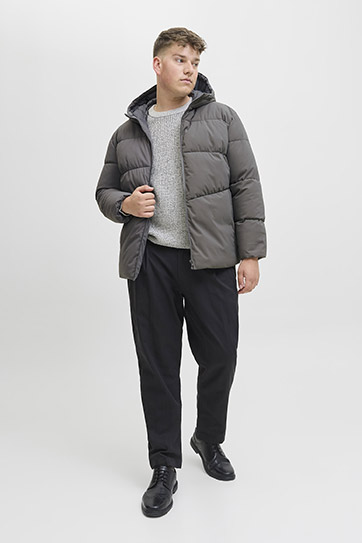 Abrigo, Chaquetones y Piel, 113049, GRIS MEDIO