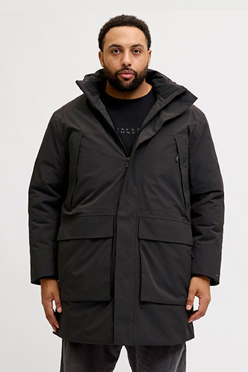 Abrigo, Chaquetones y Piel, 113052, NEGRO