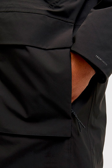 Abrigo, Chaquetones y Piel, 113052, NEGRO