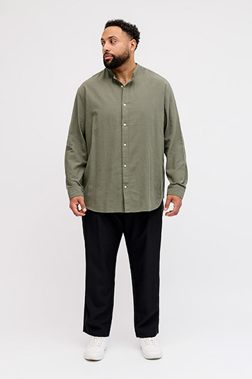 Camisas, Sport Manga Larga, 113062, OLIVA