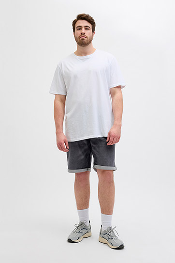 Pantalones, Bermudas, 113066, NEGRO