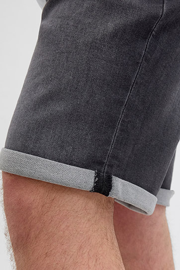 Pantalones, Bermudas, 113066, NEGRO