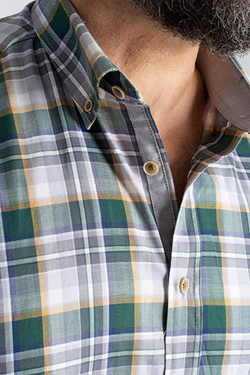 Camisas, Sport Manga Larga, 113070, VERDE