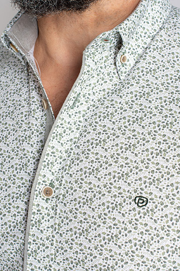 Camisas, Sport Manga Larga, 113071, VERDE