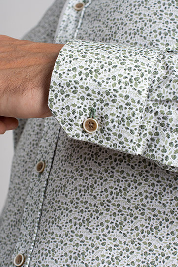 Camisas, Sport Manga Larga, 113071, VERDE