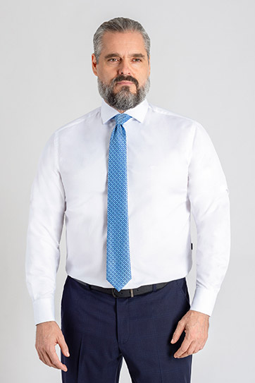 Camisas, Sport Manga Larga, 113072, BLANCO