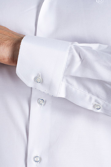 Camisas, Sport Manga Larga, 113072, BLANCO