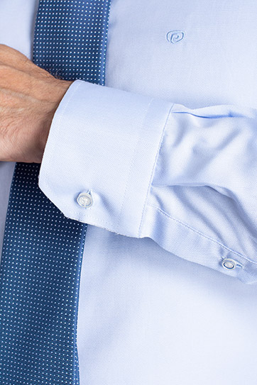 Camisas, Sport Manga Larga, 113072, CELESTE