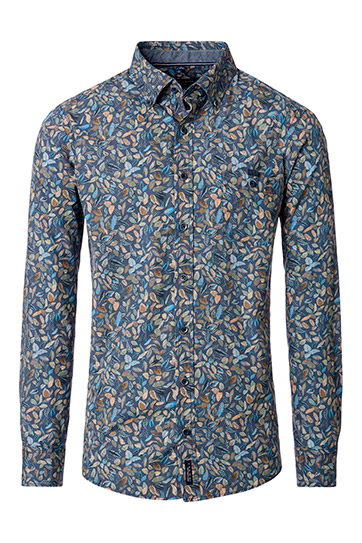 Camisas, Sport Manga Larga, 113075, MARINO