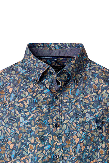 Camisas, Sport Manga Larga, 113075, MARINO