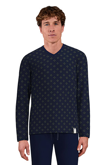 Homewear, Pijama M. Larga, 113097, MARINO