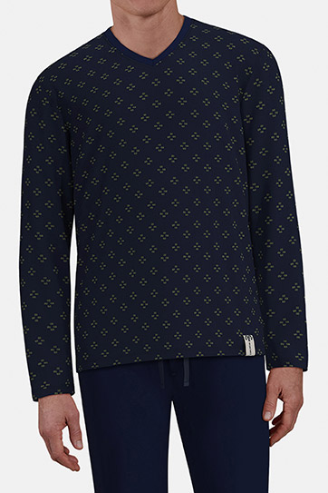 Homewear, Pijama M. Larga, 113097, MARINO