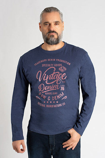 Sport, Camisetas M. Larga, 113125, MARINO