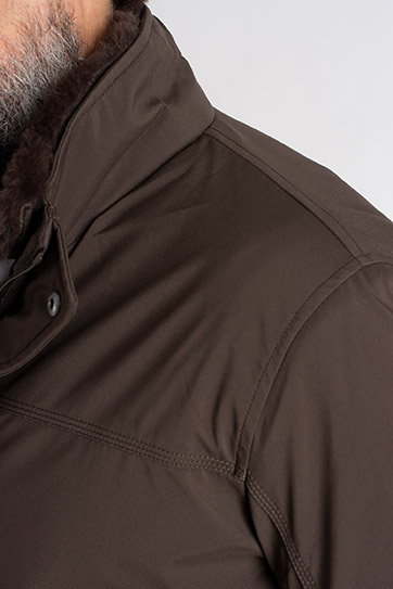 Abrigo, Chaquetones y Piel, 113135, MARRON