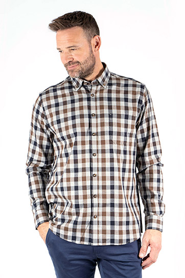 Camisas, Sport Manga Larga, 113150, MARINO