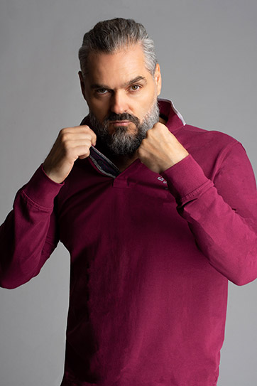 Sport, Polos M. Larga, 113160, GRANATE