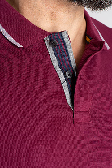 Sport, Polos M. Larga, 113160, GRANATE