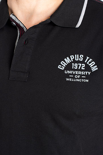 Sport, Polos M. Larga, 113160, NEGRO