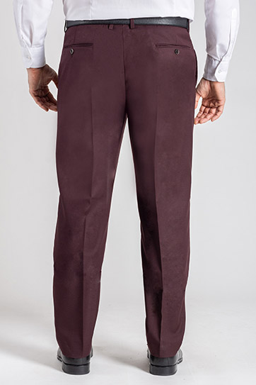 Pantalones, Vestir, 113166, BURDEOS